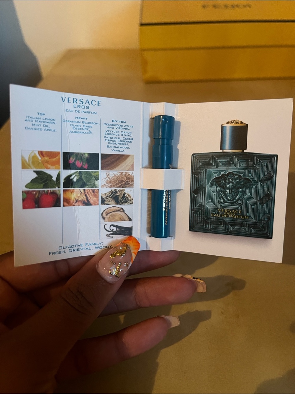 Versace Eros Sample Size